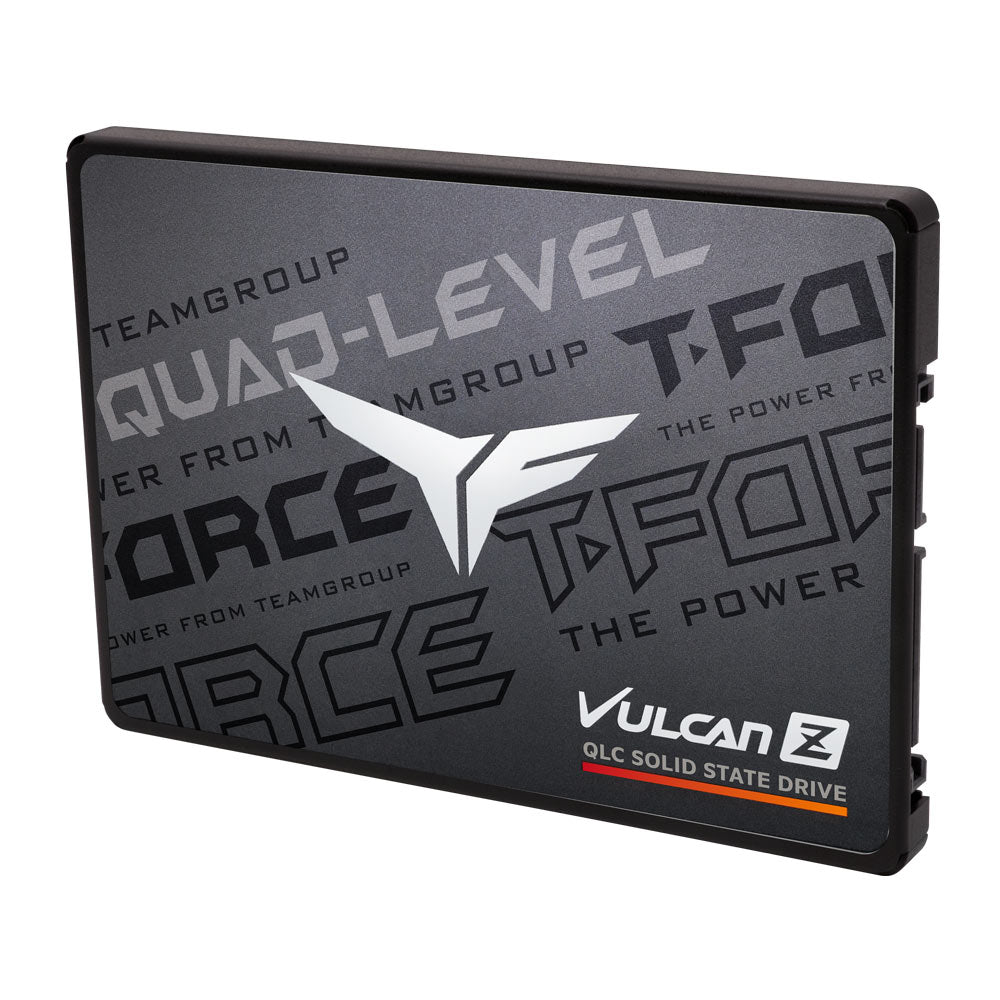 TEAMGROUP T-Force Vulcan Z 2TB Solid State Drive, Up to 550MB/s Read, 3D NAND 2.5 Inch SATA Rev. 3.0 (6Gb/s) Internal SSD - T253TZ002T0C101