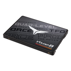 TEAMGROUP T-Force Vulcan Z 2TB Solid State Drive, Up to 550MB/s Read, 3D NAND 2.5 Inch SATA Rev. 3.0 (6Gb/s) Internal SSD - T253TY002T0C101