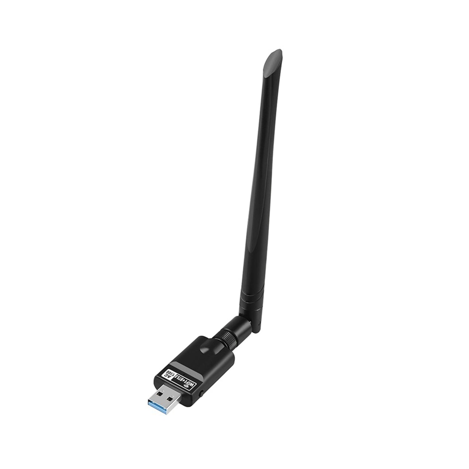 HAJAAN AC 1300Mbps Mini Wireless Wi-Fi Adapter | Dual Band 2.4GHz/5GHz | Bluetooth 5.0 | High-Gain 5dBi Antenna - Suitable for Desktop PC, Laptops