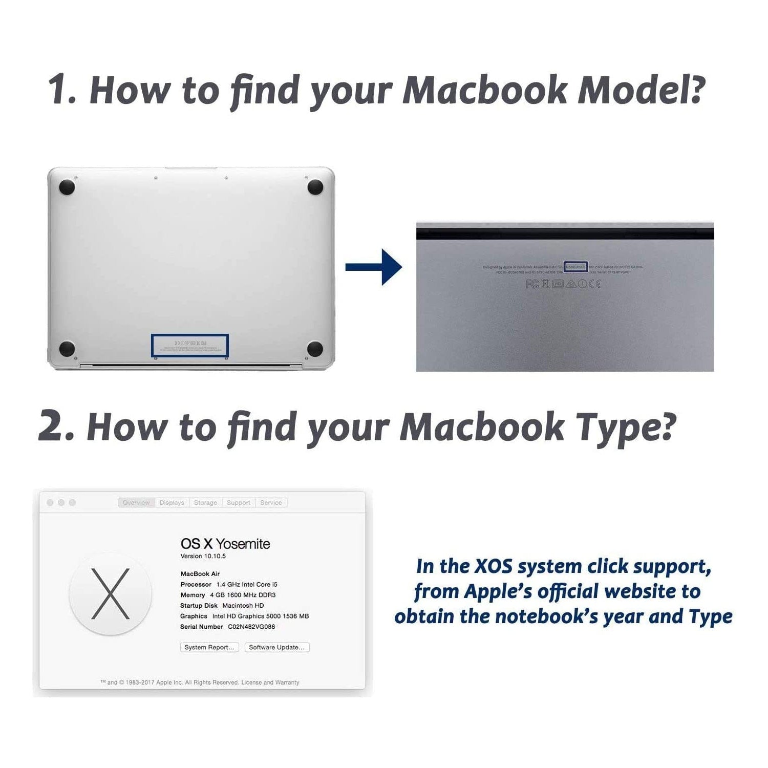 New Compatible Macbook Charger 14.85V 3.05A 45W T-Tip Magsafe 2 Power Adapter for Apple MacBook Air 11"/13" (After Late 2012)