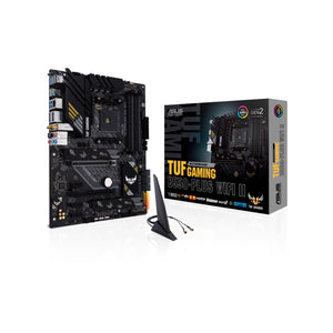 ASUS TUF GAMING B550-PLUS WIFI II Gaming Motherboard with PCIe 4.0, AMD AM4 Socket, ATX Form Factor, MAX Memory 128GB DDR4, AMD B550 Chipset, Wi-Fi 6, HDMI / Display port, Windows 11 64-Bit