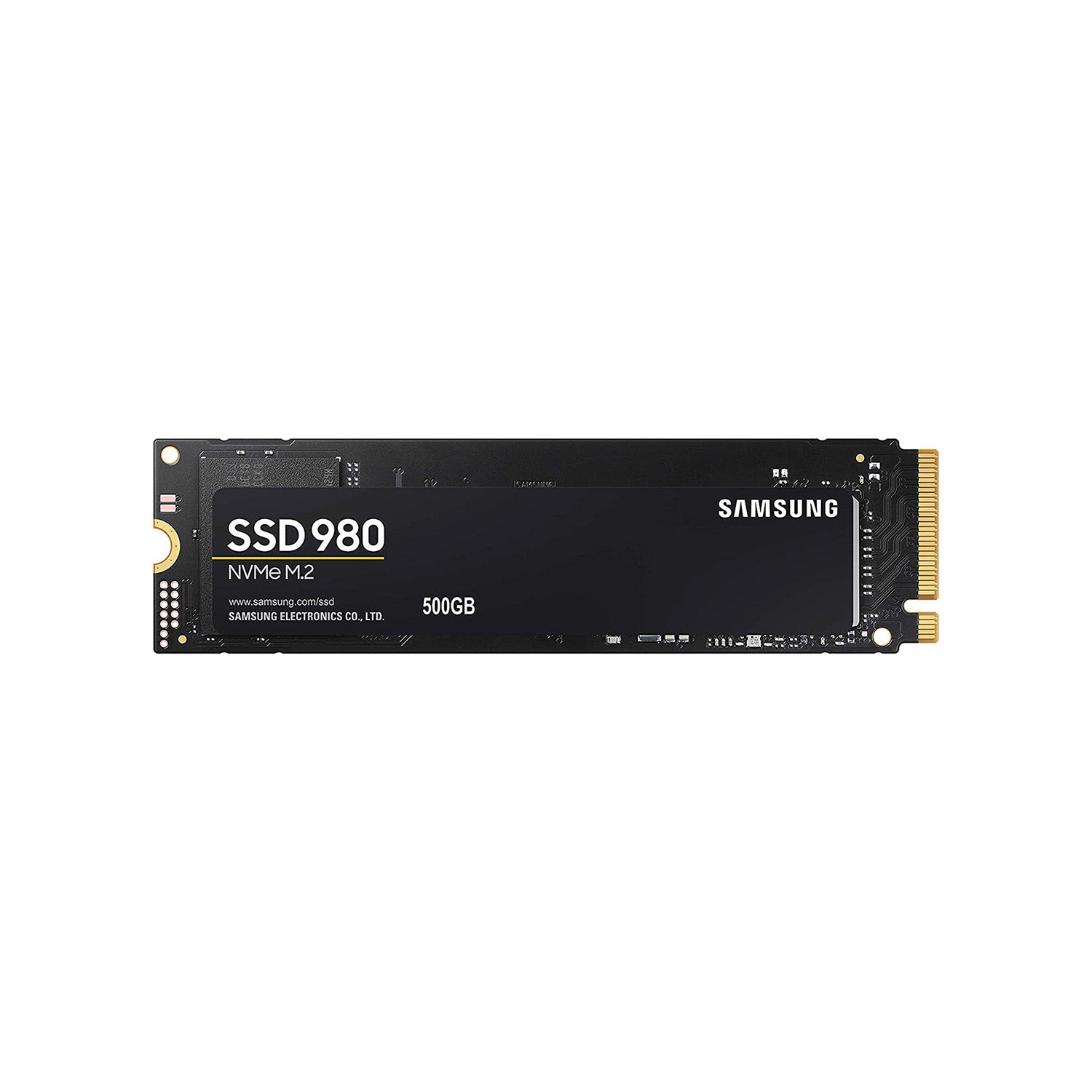 SAMSUNG 980 Internal Solid State Drive - 500GB NVMe M.2 SSD, PCIe Gen 3.0, NVMe 1.4, V-NAND (MZ-V8V500B/AM)