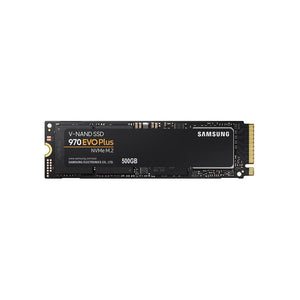 SAMSUNG 970 EVO PLUS Internal Solid State Drive - 500GB NVMe M.2 SSD, PCIe Gen 3.0, M.2 (2280) Form Factor NVMe 1.3, V-NAND (MZ-V7S500B/AM)