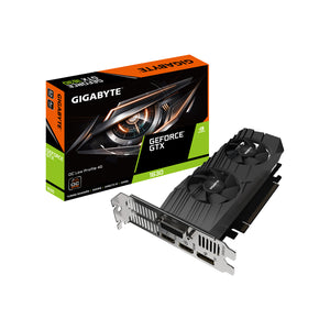 GIGABYTE GeForce GTX 1630 OC Low Profile 4G Graphics card Supports up to 4 displays | DP, HDMI, DVI-D (GV-N1630OC-4GL)