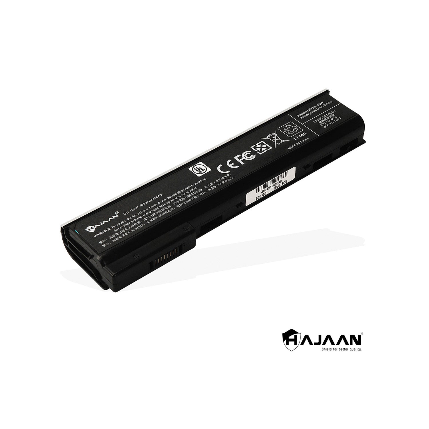 HAJAAN New Laptop Battery for HP ProBook 640 645 650 655 G0 G1, 718677-421 718678-421 HSTNN-LB4X HSTNN-LB4Y HSTNN-LB4Z HSTNN-LP4Z – High Performance(Li-ion 5200mAh/56Wh, 6-Cells,10.8 V)