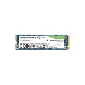 Seagate BarraCuda Q5 NVMe 1TB SSD, R/W Speed up to 2,400/1,700MB/s - (ZP1000CV30001)