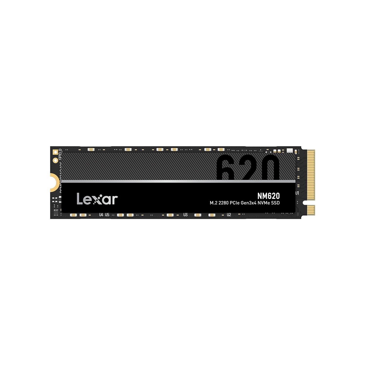 Lexar NM620 SSD Internal Solid State Drive For next-level performance - 2TB PCIe Gen3 NVMe M.2 2280 Form Factor Up to 3500MB/s Read for Gamers and PC (LNM620X002T-RNNNU)