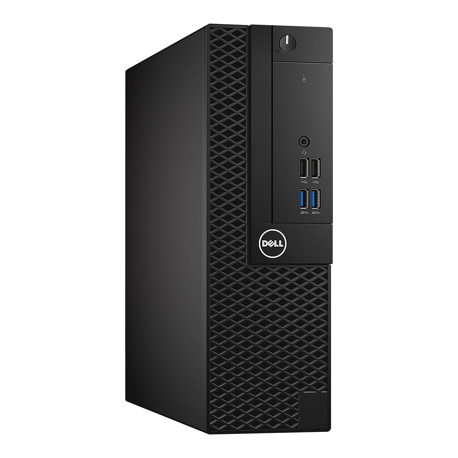 Dell OptiPlex 3050 SFF Desktop PC - Intel Core i5 - 6th Gen Up to 3.60 GHz Processor, 16GB DDR4 RAM, 512GB - 1TB SSD, Windows 10 Pro, New 24/27 inch FHD Monitor, RGB Speaker / SoundBar / Headset - Refurbished