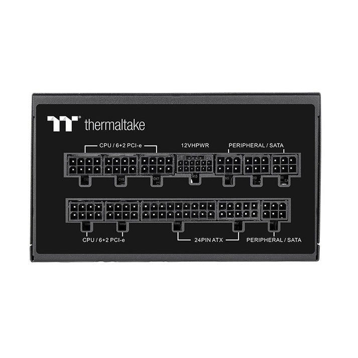 Thermaltake 1200W Power Supply 80+Gold Fully Modular - Fluid Dynamic Bearing, Intel ATX 3.0 With PCle Gen 5.0 Ready (PS-TPD-1200FNFAGU-Y)