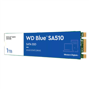 Western Digital Blue SA510 Internal Solid State Drive - 1TB SSD - SATA III - M.2 2280 (WDS100T3B0B)