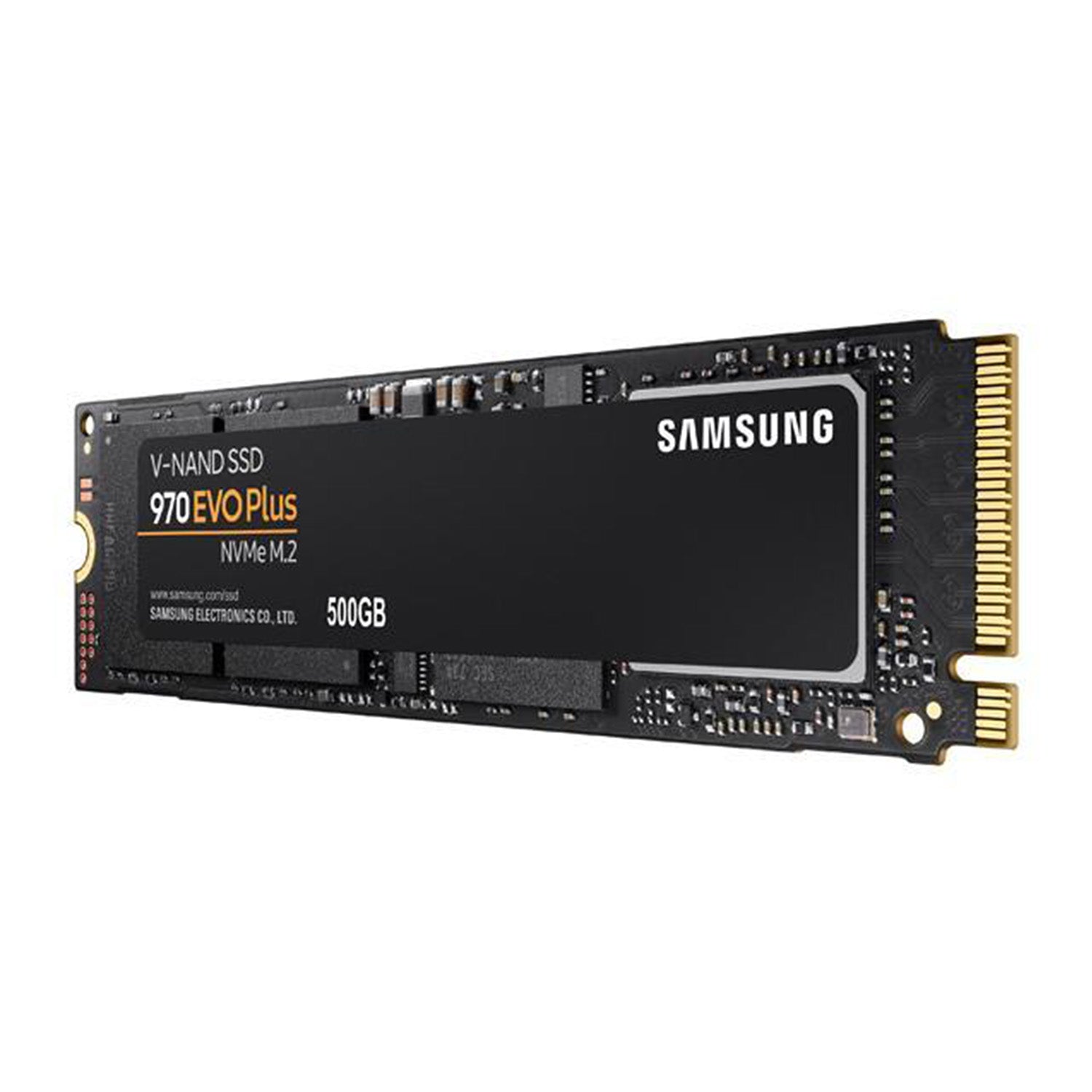 SAMSUNG 970 EVO PLUS Internal Solid State Drive - 500GB NVMe M.2 SSD, PCIe Gen 3.0, M.2 (2280) Form Factor NVMe 1.3, V-NAND (MZ-V7S500B/AM)