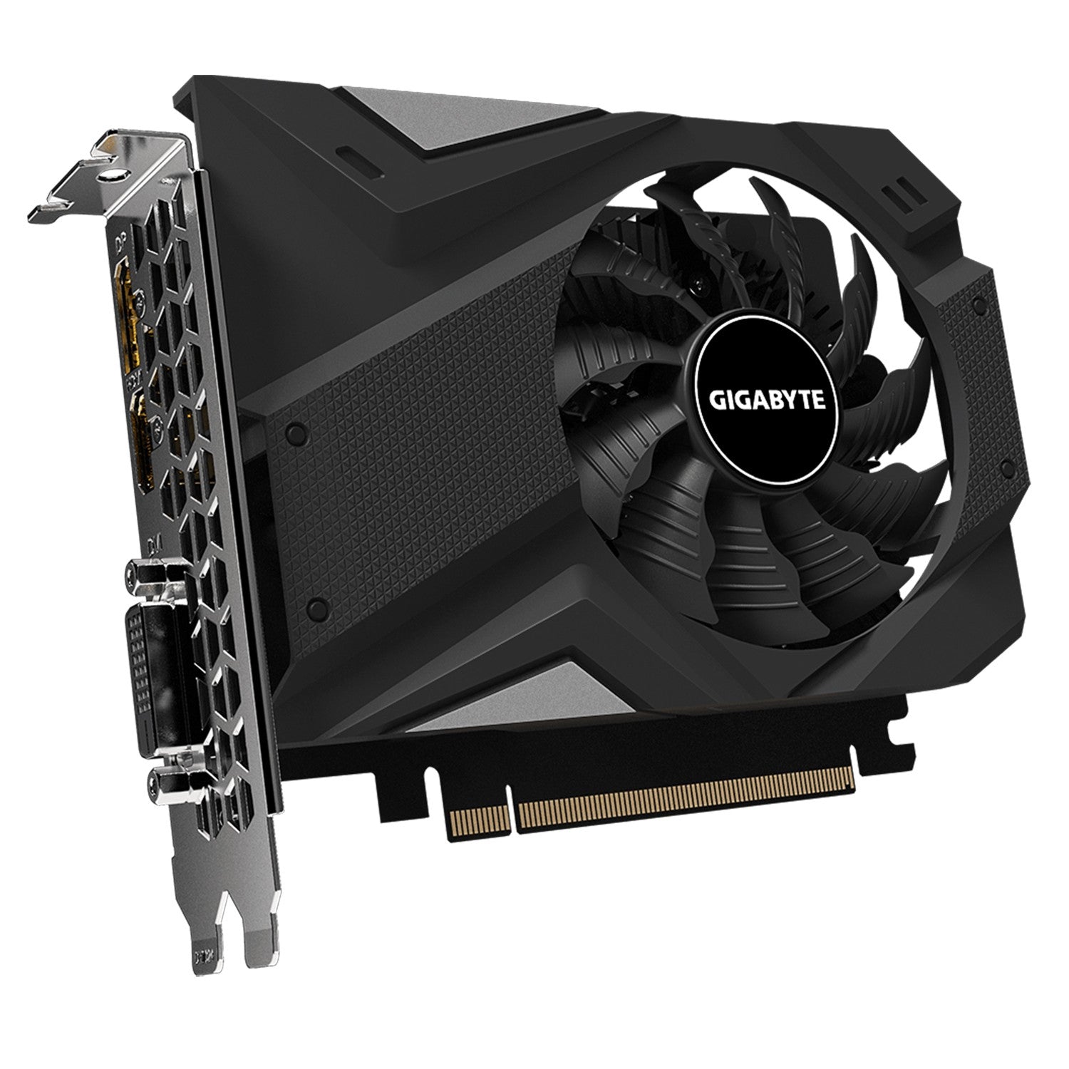 Gigabyte GeForce GTX 1650 D6 OC 4G Graphics Card, 170mm Compact Size, 4GB 128-Bit GDDR6, GV-N1656OC-4GD Video Card HDMI, DP, DVI