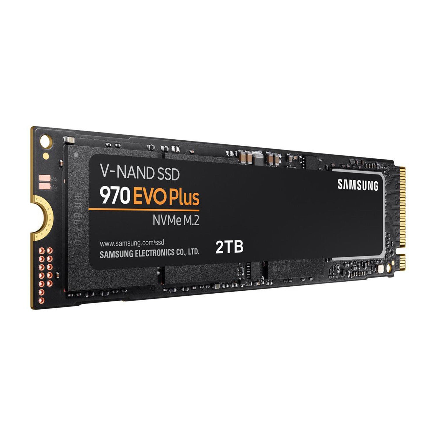 SAMSUNG 970 EVO PLUS Internal Solid State Drive - 2TB NVMe M.2 SSD, PCIe Gen 3.0, NVMe 1.3, V-NAND (MZ-V7S2T0B/AM)