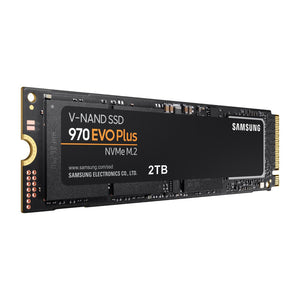 SAMSUNG 970 EVO PLUS Internal Solid State Drive - 2TB NVMe M.2 SSD, PCIe Gen 3.0, NVMe 1.3, V-NAND (MZ-V7S2T0B/AM)