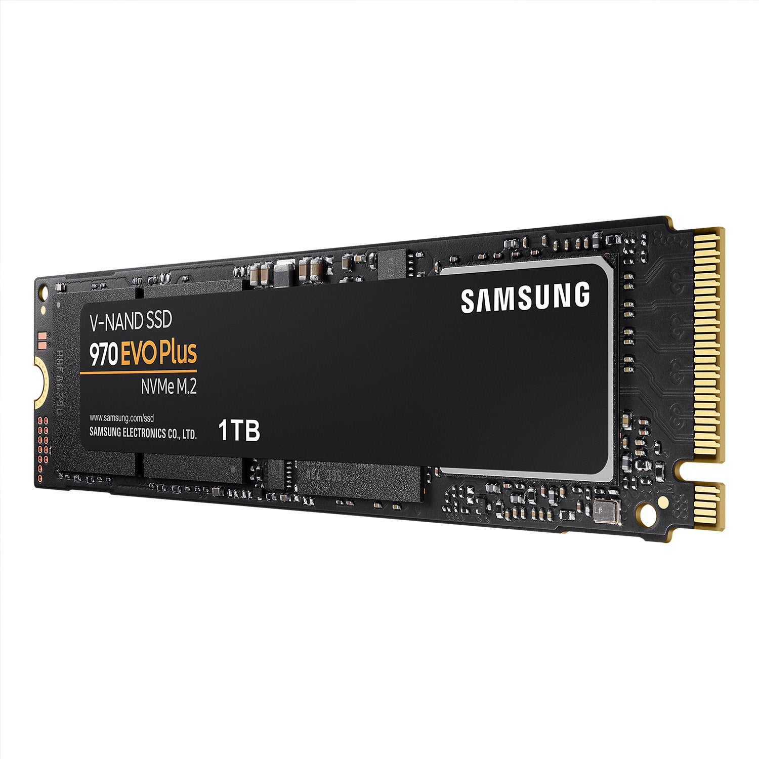 SAMSUNG 970 EVO PLUS Internal Solid State Drive - 1TB NVMe M.2 SSD, PCIe Gen 3.0, NVMe 1.3, V-NAND (MZ-V7S1T0B/AM)