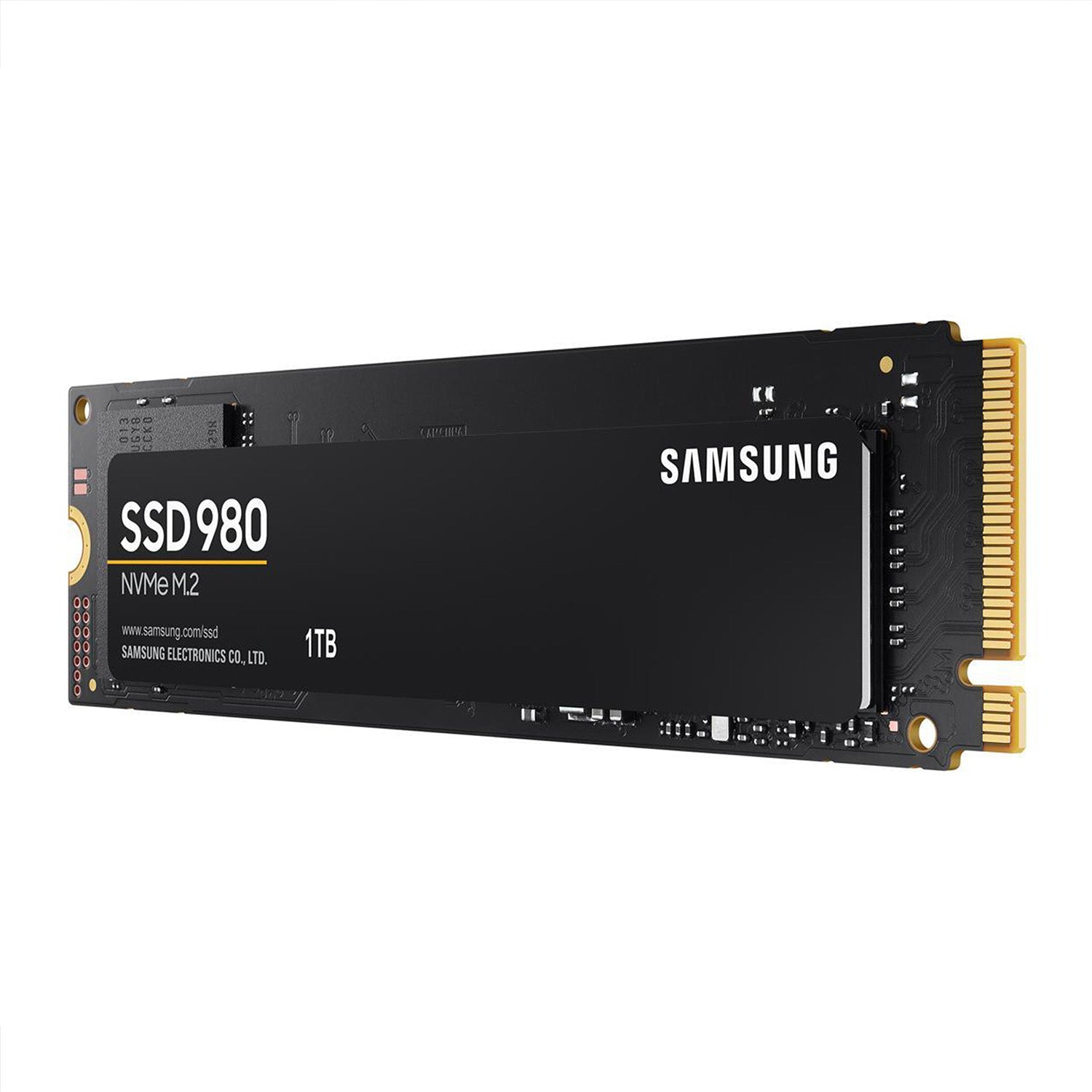 SAMSUNG 980 Internal Solid State Drive - 1TB NVMe M.2 SSD, PCIe Gen 3.0, NVMe 1.4, V-NAND (MZ-V8V1T0B/AM)