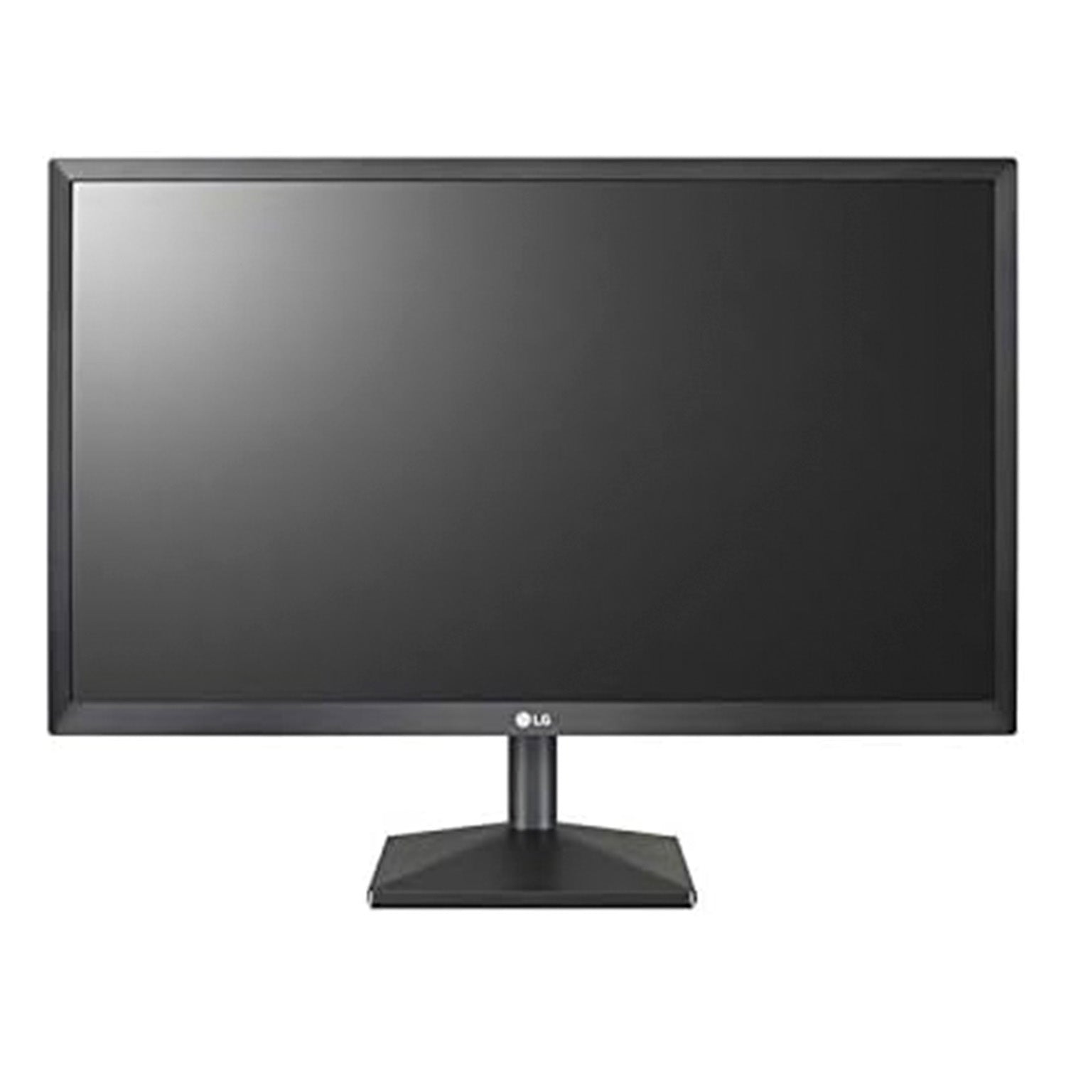 LG 24 Inch Full HD (1080p) Screen IPS Display AMD FreeSync 75Hz Refresh Rate Dynamic Action Sync Wall Mountable HDMI VGA, (24BK430H-B) - Black