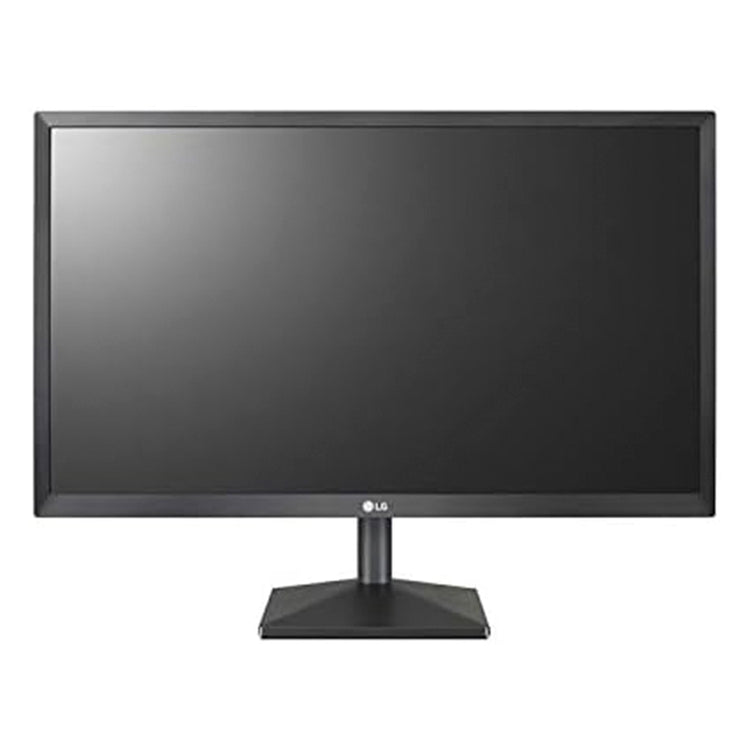 LG 24 Inch Full HD (1080p) Screen IPS Display AMD FreeSync 75Hz Refresh Rate Dynamic Action Sync Wall Mountable HDMI VGA, (24BK430H-B) - Black