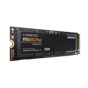 SAMSUNG 970 EVO PLUS Internal Solid State Drive - 500GB NVMe M.2 SSD, PCIe Gen 3.0, M.2 (2280) Form Factor NVMe 1.3, V-NAND (MZ-V7S500B/AM)