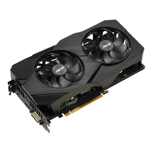 ASUS GeForce RTX 2060 Graphics Card 6GB GDDR6 Dual-Fan EVO Edition VR Ready HDMI DisplayPort DVI Graphics Card (DUAL-RTX2060-O6G-EVO)