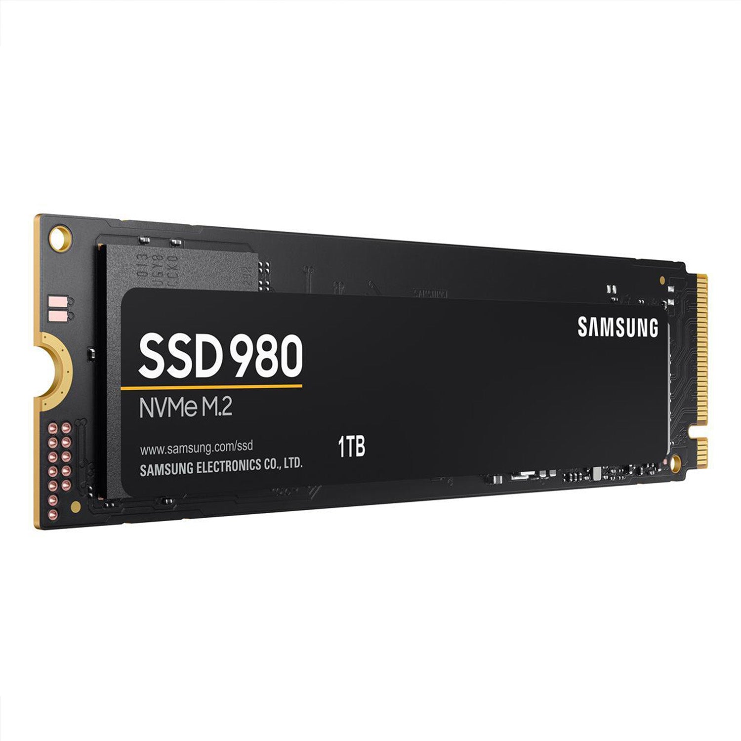 SAMSUNG 980 Internal Solid State Drive - 1TB NVMe M.2 SSD, PCIe Gen 3.0, NVMe 1.4, V-NAND (MZ-V8V1T0B/AM)