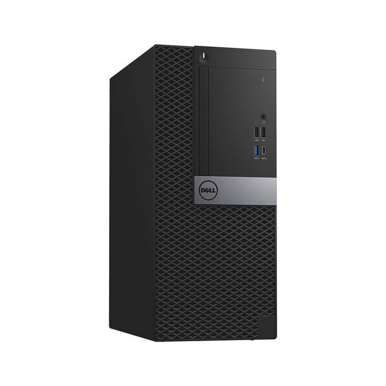 Dell OptiPlex 7050 Tower Desktop Computer PC, Intel Core i7 - 6th Gen Up to 4.00 GHz Processor, 16GB - 32GB DDR4 RAM, 512GB - 2TB SSD, Wired Keyboard & Mouse, Windows 10 Pro