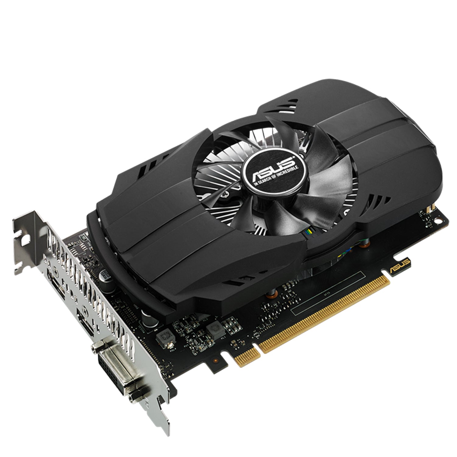 ASUS GeForce GTX 1050 Ti 4GB PHOENIX Fan Edition DVI-D HDMI DP 1.4 Gaming Graphics Card (PH-GTX1050TI-4G)