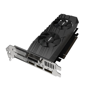 GIGABYTE GeForce GTX 1630 OC Low Profile 4G Graphics card Supports up to 4 displays | DP, HDMI, DVI-D (GV-N1630OC-4GL)