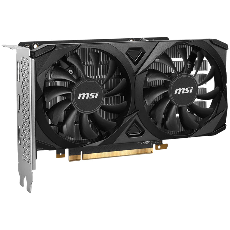 MSI GeForce RTX 3050 6GB, GDDR6 OC Graphics Card, Low Profile / High Profile