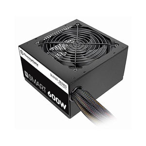 Thermaltake Smart Series 600W Power Supply SLI CrossFire Ready Continuous Power, Intel ATX12V V2.3,PCI E, EPS12V 80 PLUS Certified Active PFC, Haswell Ready (PS-SPD-0600NPCWUS-W)