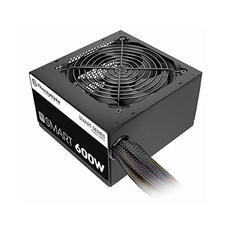 Thermaltake Smart Series 600W Power Supply SLI  CrossFire Ready Continuous Power, Intel ATX12V V2.3,PCI E, EPS12V 80 PLUS Certified Active PFC, Haswell Ready (PS-SPD-0600NPCWUS-W)