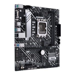 ASUS PRIME H610M-A D4-CSM Motherboard, Intel Socket LGA1700 For 12th, 13th Gen Processors, Micro-ATX, Intel H610 Chipset, PCIe 4.0, DDR4, 2xM.2 Slots, 1Gb LAN, DP/HDMI/D-Sub Port, Support Windows 10,11 64-Bit