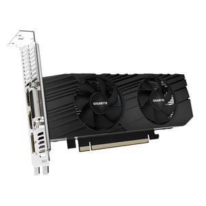 GIGABYTE GeForce GTX 1630 OC Low Profile 4G Graphics card Supports up to 4 displays | DP, HDMI, DVI-D (GV-N1630OC-4GL)