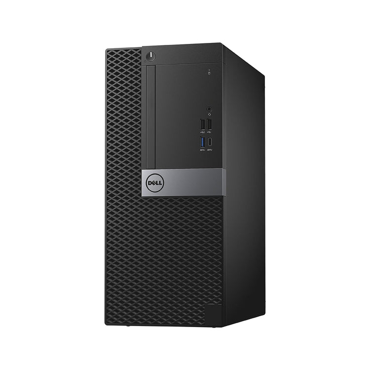 Dell OptiPlex 7050 Tower Desktop Computer PC, Intel Core i7 - 6th Gen Up to 4.00 GHz Processor, 16GB - 32GB DDR4 RAM, 512GB - 2TB SSD, Wired Keyboard & Mouse, Windows 10 Pro