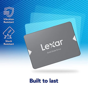 Lexar NS100 2.5 Inch SATA III Solid State Drive 2TB Internal SSD, Up to 550 MB/s Sequential Read Speed Micro SATA Form Factor (LNS100-2TRBNA)