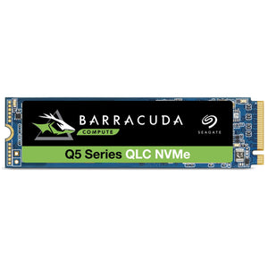 Seagate BarraCuda Q5 NVMe 1TB SSD, R/W Speed up to 2,400/1,700MB/s - (ZP1000CV30001)