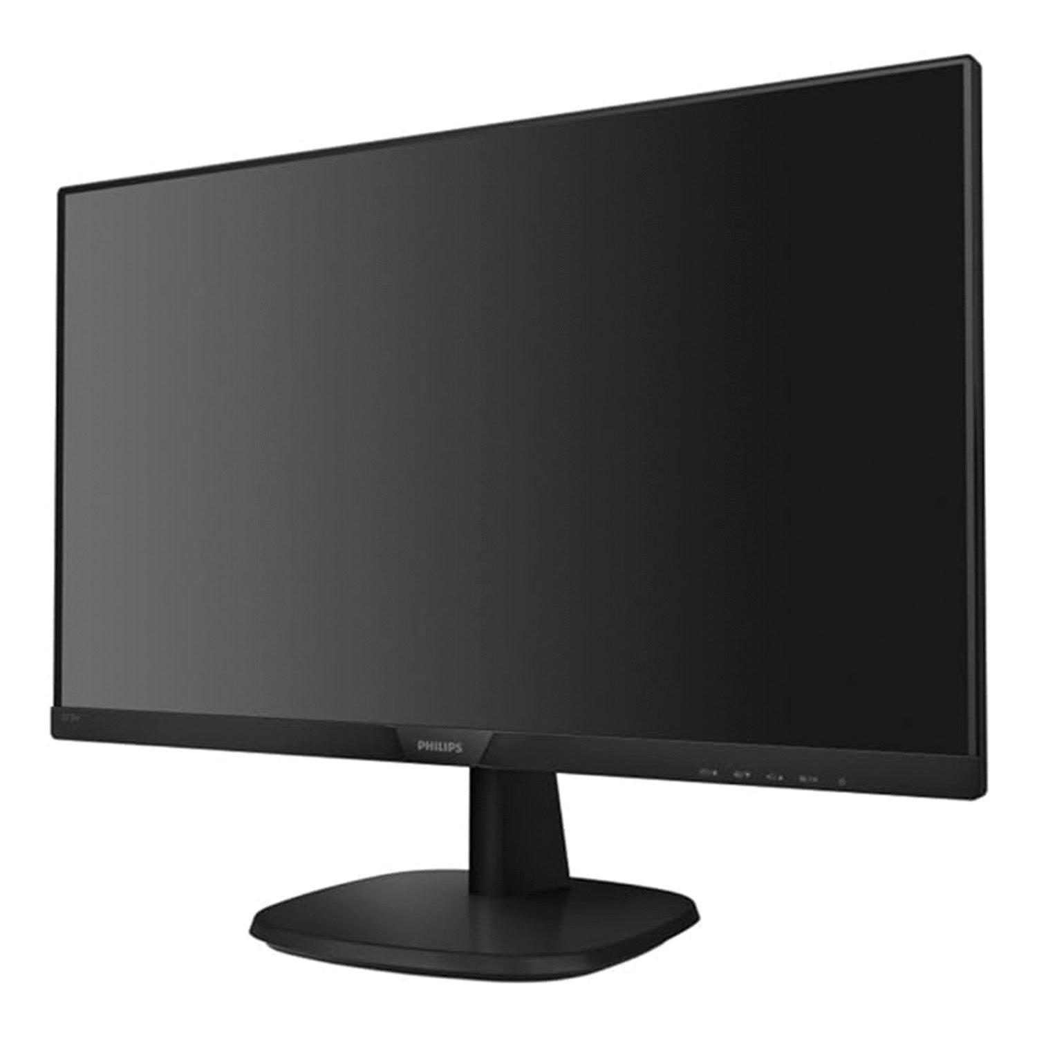 Philips V-Line 27" Full HD 1920 x 1080 Monitor 75Hz Refresh Rate Built-in Speakers Flicker-Free Low Blue Light Frameless Anti-Glare Backlit LED IPS Monitor VESA Mount VGA HDMI DisplayPort(273V7QJAB )