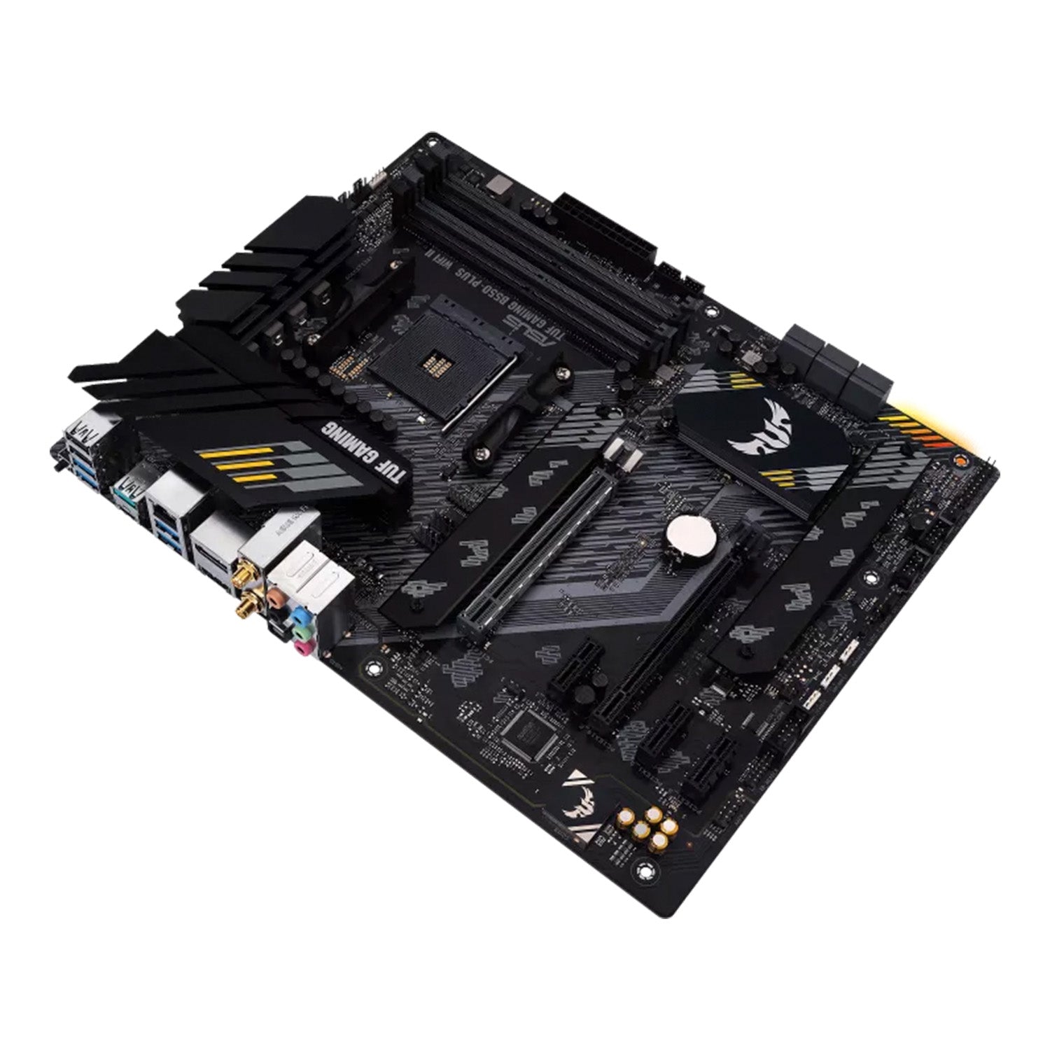 ASUS TUF GAMING B550-PLUS WIFI II Gaming Motherboard with PCIe 4.0, AMD AM4 Socket, ATX Form Factor, MAX Memory 128GB DDR4, AMD B550 Chipset, Wi-Fi 6, HDMI / Display port, Windows 11 64-Bit