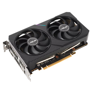 ASUS Dual Radeon RX 6500 XT Graphics Card - 4GB GDDR6, PCI Express 4.0 Video Card, Display Port 1.4a, HDMI 2.1 (Radeon RX 6500 XT OC Edition)