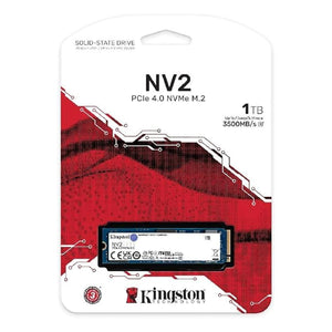 Kingston NV2 1TB M.2 2280 NVMe (Solid State Drive) - High-Performance Storage PCIe 4.0 Internal SSD for Desktop and Laptop Up to 2100 MB/s (SNV2S/1000G)