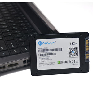 HAJAAN 512 GB Internal PC SSD – SATA III 6 Gb/s, 3D NAND TLC 2.5" Up to 550 MB/S, Internal Solid State Drive for Laptop Tablet PC Desktop 1 Year Warranty