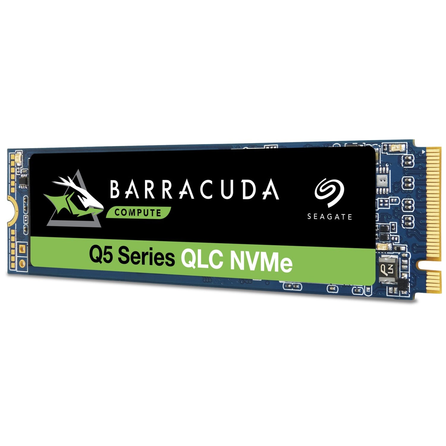 Seagate BarraCuda Q5 NVMe 1TB SSD, R/W Speed up to 2,400/1,700MB/s - (ZP1000CV30001)