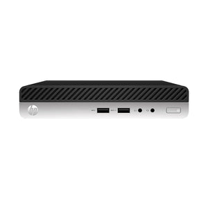HP ProDesk 400 G4 Tiny High Performance Desktop PC (Intel Core i5 - 8th Gen Up to 4.10 GHz Processor / 16GB - 32GB DDR4 RAM / 512GB - 2TB SSD / Windows 11 Pro) Wired Keyboard and Mouse - Refurbished
