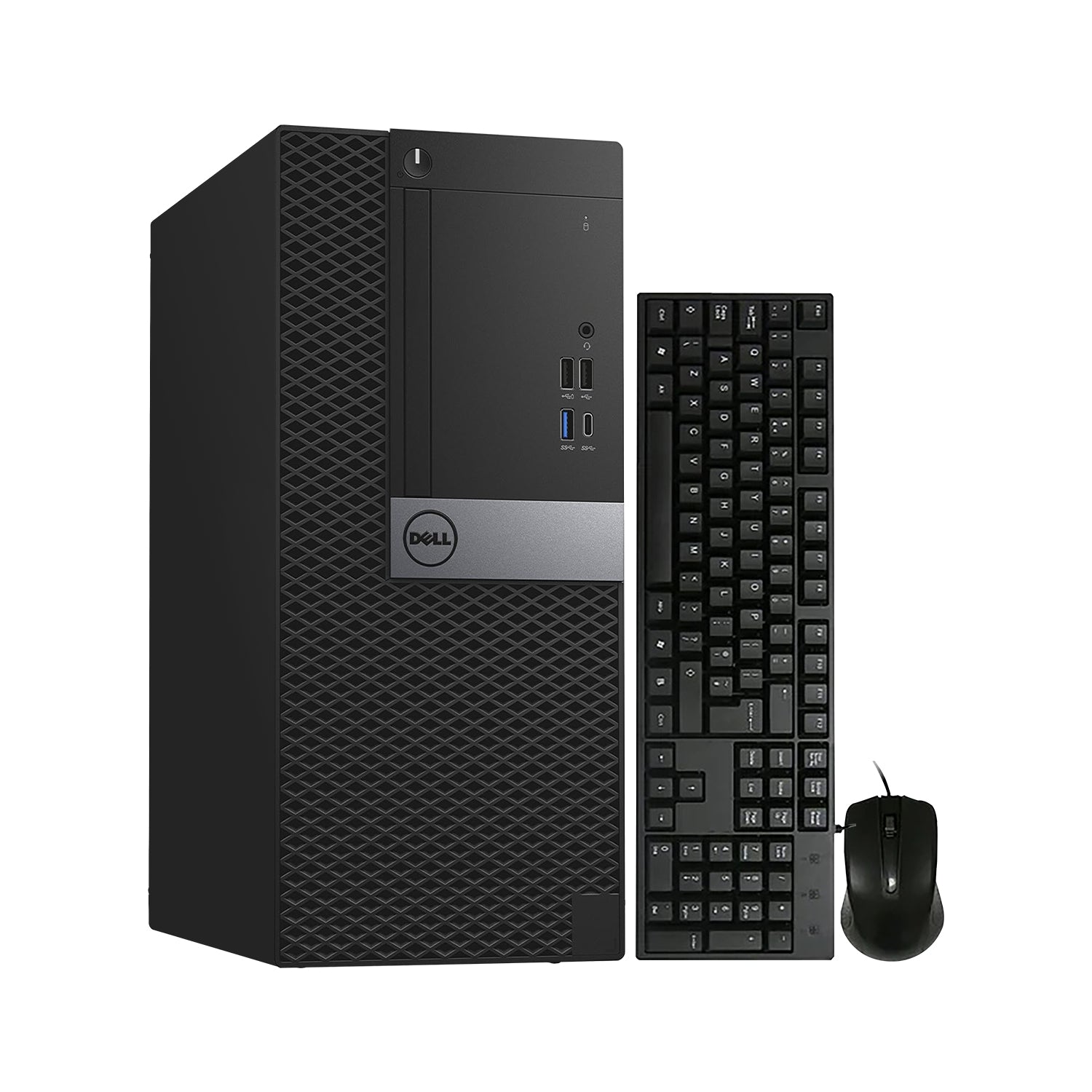 Dell OptiPlex 7050 Tower Desktop Computer PC, Intel Core i7 - 6th Gen Up to 4.00 GHz Processor, 16GB - 32GB DDR4 RAM, 512GB - 2TB SSD, Wired Keyboard & Mouse, Windows 10 Pro