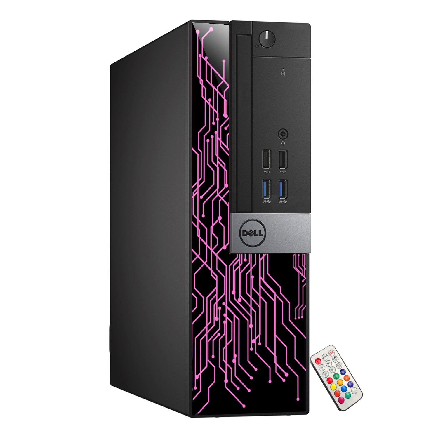 Dell OptiPlex 5060 RGB Desktop Computer - R5 340X / R5 430 / GT 730 | Intel i5-8500 Six Core (4.1GHz Turbo) | 16GB DDR4 RAM | 512GB SSD | WiFi + Bluetooth | Windows 11 Pro - Refurbished