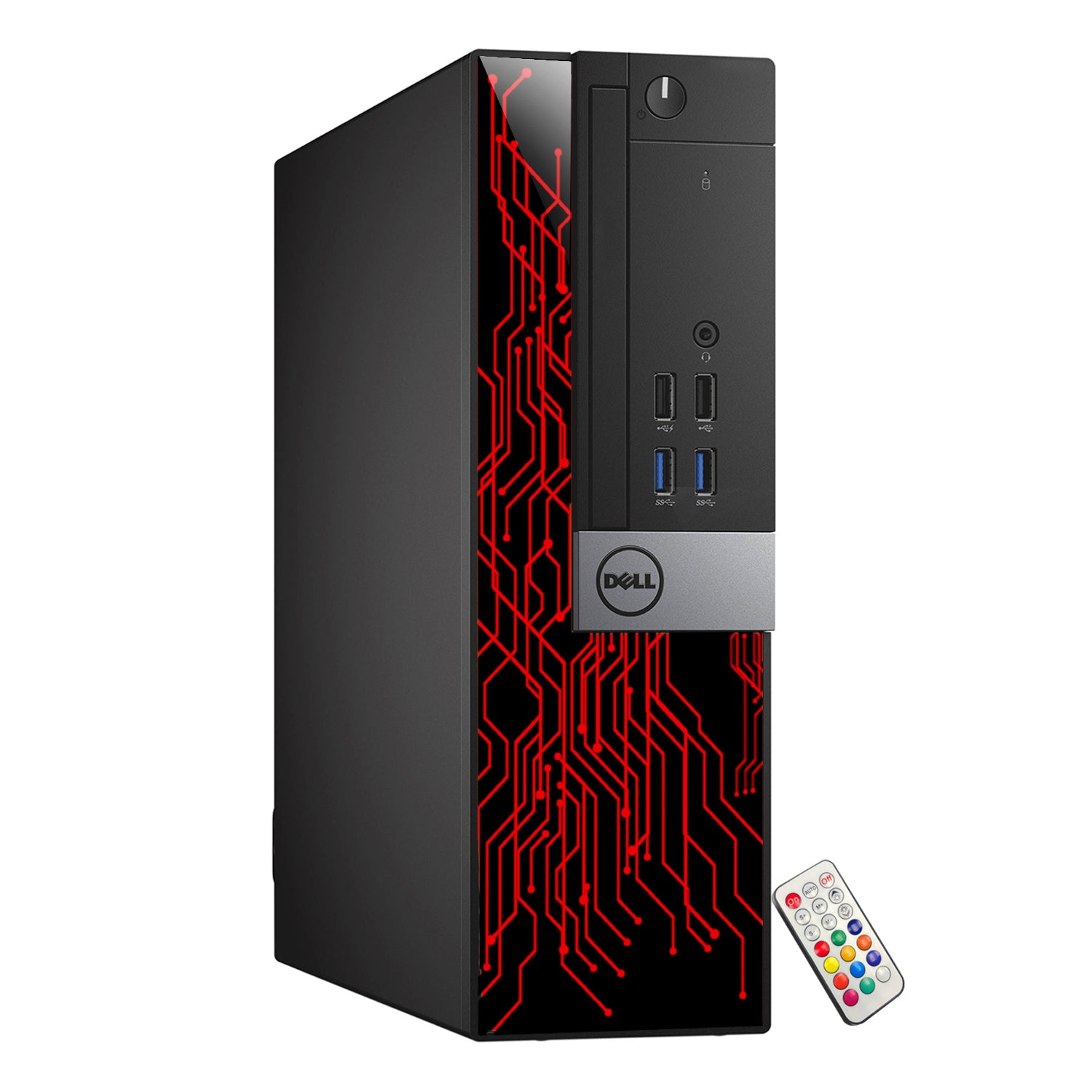 Dell OptiPlex 5060 RGB Desktop Computer - R5 340X / R5 430 / GT 730 | Intel i5-8500 Six Core (4.1GHz Turbo) | 16GB DDR4 RAM | 512GB SSD | WiFi + Bluetooth | Windows 11 Pro - Refurbished
