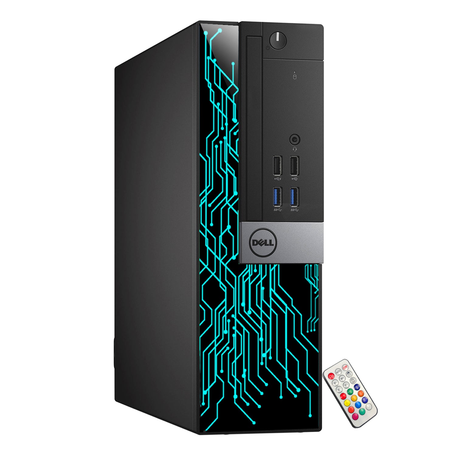 Dell Optiplex RGB Desktop Computer PC, Intel Hexa-Core i5-8500 up to 4.10 GHz, 16GB DDR4 RAM, 1 TB NVMe SSD, Dual Monitor Support, Windows 11 Pro, WiFi +Bluetooth  - Refurbished