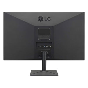 LG 24 Inch Full HD (1080p) Screen IPS Display AMD FreeSync 75Hz Refresh Rate Dynamic Action Sync Wall Mountable HDMI VGA, (24BK430H-B) - Black