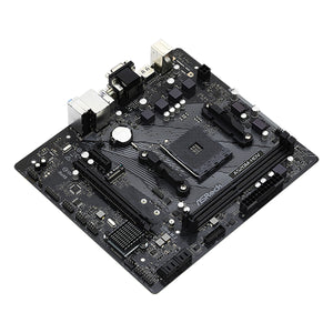 ASRock A520M-HDV AMD AM4 micro ATX motherboard with DDR4 4600MHz, Ultra M.2, USB 3.2 Gen 2 ports, SATA 6 Gbps