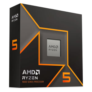AMD Ryzen 5 9600X - 6 Cores, 12 Thread Desktop Pure Gaming performance Processor With Ryzen 9000 Series, Up to 5.4 GHz Max Boost Clock - (100-100001405WOF)